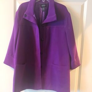 Jacket - purple, size 8